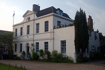 Side and rear view of 46 Bedford Street May 2012
